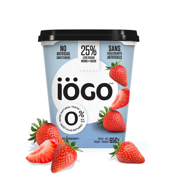 iögo yogourt aux fraises 0%
